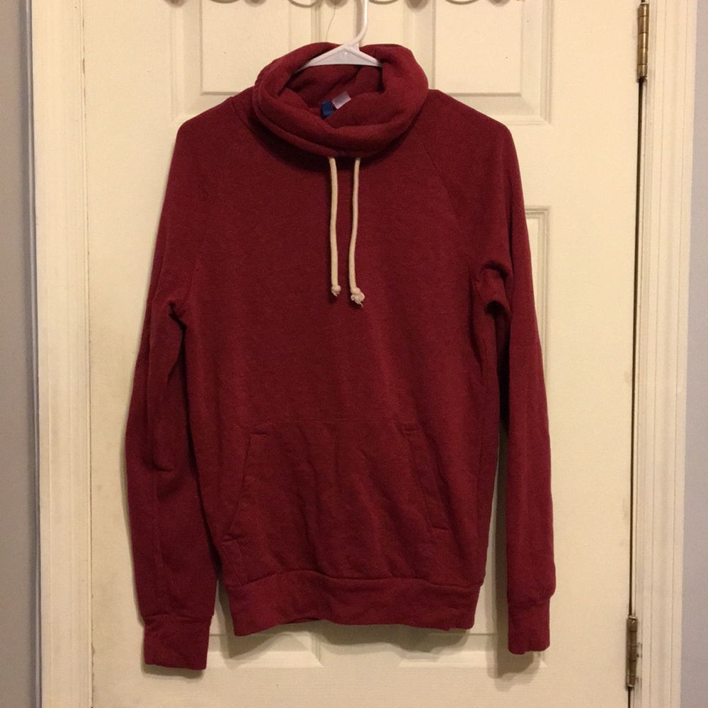 H and M cowlneck hoodie